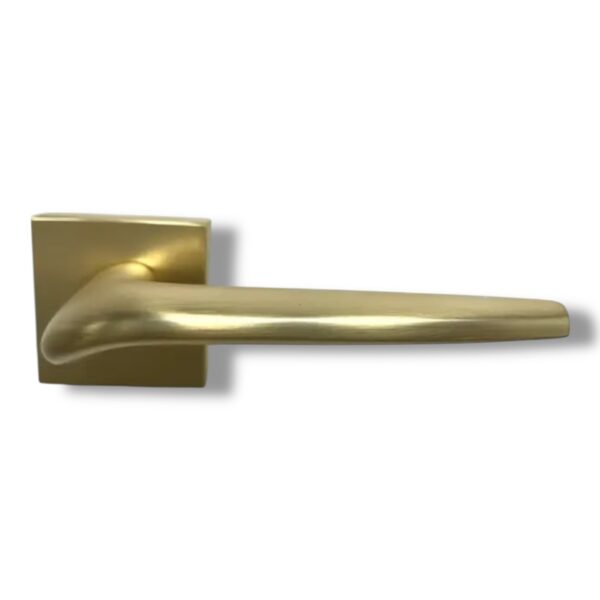 Interiérová kovová kľučka na dvere Vero zlatá