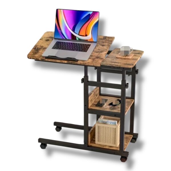 Notebookový stôl s kolieskami Damy s úložným priestorom